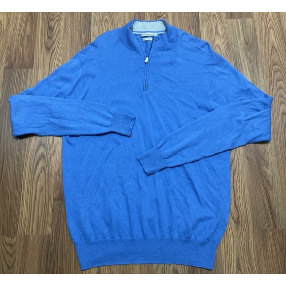 Peter Millar Other - Peter Millar Sweater Mens Medium Crown Comfort Cashmere Quarter Zip